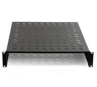 RIPIANO PER ARMADIO 19" 2 UNITA' PROFONDITA' 550 MM. (UNIVERSALE) 2 ATTACCHI (FR