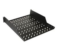 RIPIANO PER ARMADIO 19" 2 UNITA' PROFONDITA' 550 MM. (UNIVERSALE) 2 ATTACCHI (FR