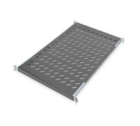 Ripiano Universale Per Armadio Rack 19 Profondità 735 Mm. Allungabile Colore Nero
