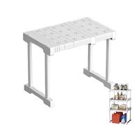 Ripiano Per Armadio Espandibile - Materiale In Acciaio Al Carbonio | Scaffale Per Armadio Estensibile Da 15 Pollici 1200 G, Di Partizione A Pannelli Lisci Per Cucina E Spazio Sotto Il Lavello