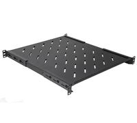 Link Ripiano per armadio rack 19" LKRIP550AN - Allungabile 550 mm, 4 agganci, nero