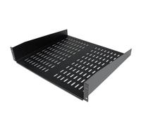 StarTech.com Scaffale cantilever per montaggio a rack universale con fessure 16" 2U - Ripiano per armadio server rack fisso - 22 CABSHELFV