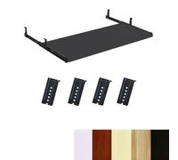 Ripiano per tastiera universale da posizionare sotto la scrivania, cassetto estraibile per tastiera, ideale per casa e ufficio, 70 x 27 cm, per massimizzare lo spazio e l'ergonomia