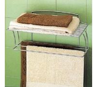 Ripiano Porta Asciugamani 3 Barre 47X27X22 Poly - Metaltex