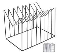 Ripiano Porta Riviste in Ferro Portariviste Metallo Scaffale Di Giornale