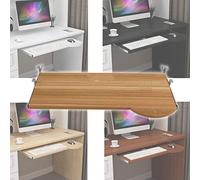 Ripiano Porta Tastiera sotto la scrivania - Supporto Estraibile per Tastiera e Mouse - con Binario Scorrevole da 36 cm - Cassetto per Piattaforma Tastiera Estraibile agevolmente per Gli orga
