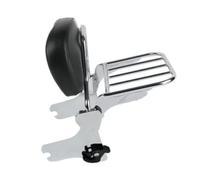 Ripiano Portapacchi Supporto Per Touring Per Road Per King Per FLHT Per Electra Per Glide Per Street Per 1997-2008 06 Schienale Per Moto Sissy Bar Portapacchi(Chrome)