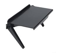 Ripiano Regolabile Sopra per tv Plastica Nero 17.5cm Salvaspazio | Installazione per facile utilizzo per libri decorazioni e telecomandi per robusto supporto peso