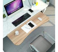 Ripiano tastiera pieghevole regolabile: estensore ergonomico da scrivania con braccioli e morsetti per un maggiore comfort, supporto per gomito del computer per uso domestico e ufficio