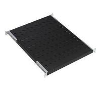 LINK LKRIP570N Ripiano per Armadio 19" Allungabile profondità 550 MM. (UNIVERSALE) 1 Unità con 4 agganci COLORE NERO