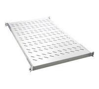 RIPIANO UNIVERSALE PER ARMADIO RACK 19" ALLUNGABILE 720 MM CON 4 AGGANCI GRIGIO