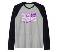 Riportare Indietro 2016 - Y2K Nostalgia Throwback Gen Z Maglia con Maniche Raglan