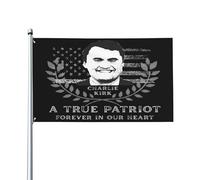 Riposa in pace Charlie Kirk bandiera commemorativa tributo Charlie 1993 2025 bandiere 3x5 piedi cartello striscione