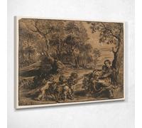 Riposo Durante La Fuga In Egitto Peter Paul Rubens, ppr157 quadro stampato su te