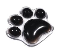 Riposo trasparente del polso, poggiapolsi per topi, poggiapolsi a forma di di gatto, morbido poggiapolsi per alleviare i disturbi delle mani,