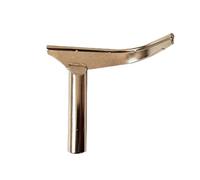 Riposo utensile per tornio, strumento per tornio per la lavorazione del legno, tornio fai da te in acciaio inox, piccolo portautensili curvo dritto diametro colonna 25 mm