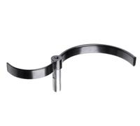 Riposo utensile per tornio, strumento per tornio per la lavorazione del legno, tornio fai da te per la lavorazione del legno da 35,6 cm, in acciaio rotante a forma speciale, portautensili a forma di