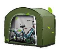 Ripostiglio Per Biciclette | Organizer in Tessuto Oxford per Bici | Accessori Impermeabili con Cerniera per Attrezzi da Giardino, Attrezzature da Piscina e Campeggio