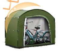 Ripostiglio Per Biciclette | Organizer in Tessuto Oxford per Bici | Impermeabili con Cerniera per Attrezzi da Giardino, Attrezzature da Piscina e Campeggio