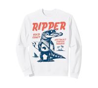 Ripper Crocodile Surfer Australia GoldCoast Felpa