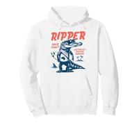 Ripper Crocodile Surfer Australia GoldCoast Felpa con Cappuccio