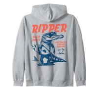 Ripper Crocodile Surfer Australia GoldCoast Felpa con Cappuccio