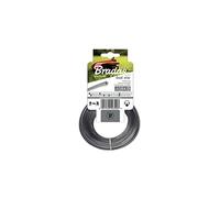 RIPPER DUAL - Filo di ricambio rinforzato a 4 spigoli per decespugliatore, 2,0 mm, 15 m, Bradas 4000