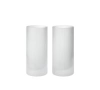 Ripple Bicchieri Highball Set da 2 Frosted