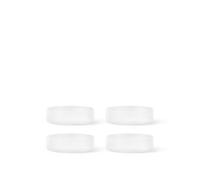 Ripple Ciotole da Portata Set di 4 Satinato