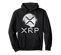 Ripple Coin Xrp Ledger Moon Criptovaluta Mercato rialzista Felpa con Cappuccio
