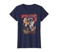 Ripple Junction x Evil Dead 2 Ash Williams Skull Kanji Maglietta, Donna, Navy, S
