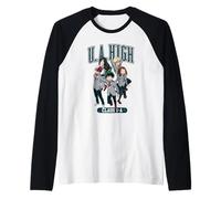 Ripple Junction x My Hero Academia UA High Class-1A Uniform Maglia con Maniche Raglan