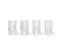 Ripple Verrines Set di 4 Trasparente