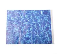 Ripple Water Effect Paper 28x21cm Simulazione DIY Modello Ferrovia | Per i modelli di tavoli di sabbia o il vetro diorama trasforma le scene del fiume della piscina con alta simulazione