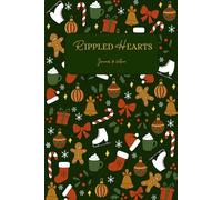 Rippled hearts - Journal de lecture Edition Romance: Carnet de lecture Spécial Romance à remplir - 100 pages de review + bingo de lecture + objectifs ... de l'année - Collection Noël - Doodle Vert