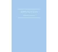 Rippled Hearts - Reading Journal Romance Edition: Reading tracker notebook - 100 review pages + romance-themed bingo + reading goals + this or that + ... - Minimalist Collection - Baby blue color