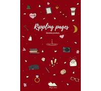 Rippled Hearts - Reading Journal Romance Edition | Romantic reading Doodle Collection - Red color: Reading tracker notebook - 100 review pages + ... goals + this or that + book of the year