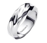 Rippled Sterling Silver Ring