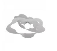 RIPPLES PLAFONIERA D.70 CM. 1 LUCE BIANCO 1158-PL70-BI