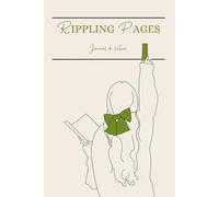 Rippling pages - Journal de lecture: Carnet de lecture à remplir - 100 pages de review + bingo de lecture + objectifs de lecture + this or that + livre de l'année - Collection Ruban - Couleur Olive