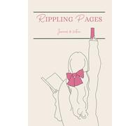 Rippling pages - Journal de lecture: Carnet de lecture à remplir - 100 pages de review + bingo de lecture + objectifs de lecture + this or that + ... - Collection Ruban - Couleur Pretty in Pink