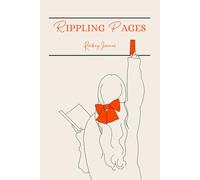 Rippling Pages - Reading Journal: Reading tracker notebook - 100 review pages + reading bingo + goals + this or that + book of the year... - Ruban Collection - Showgirl Orange Color