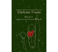 Rippling Pages - Reading Journal: Reading tracker notebook - 100 review pages + reading bingo + goals + this or that + book of the year... - Christmas Collection - Green rubbon