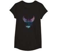 Riprenditi la Tua Vita Ispirazione per l'empowerment di Phoenix Maglietta, Ragazze, Nero, XS