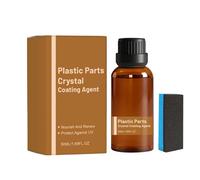 Ripristinatore per Plastiche Auto | 50ml Liquido Rigenerante a Lunga Durata - Agente Lucidante per Auto - per Cruscotti Pannelli Porte Finestrini Camper Bagagliaio Interno Retrovisore Cura Plastiche A