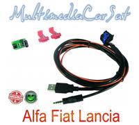 Ripristino Recupero USB AUX IN Cambio Autoradio Alfa Romeo Fiat Lancia - 5801