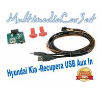 Ripristino Recupero USB AUX IN Interfaccia Modulo Hyundai IX55 SANTA FE 5803