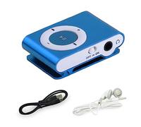 Riproduttore di música Soporte Para riproduttivo di Micro Tarjeta Reproductor di media Azul Clip pequeñoDurability