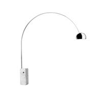 Riproduzione Arco Lampada Da Terra tipo Flos Design Achille Castiglioni MARMO