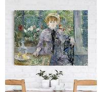 RIPRODUZIONE D'AUTORE BERTHE MORISOT DOPO PRANZO 80X60CM